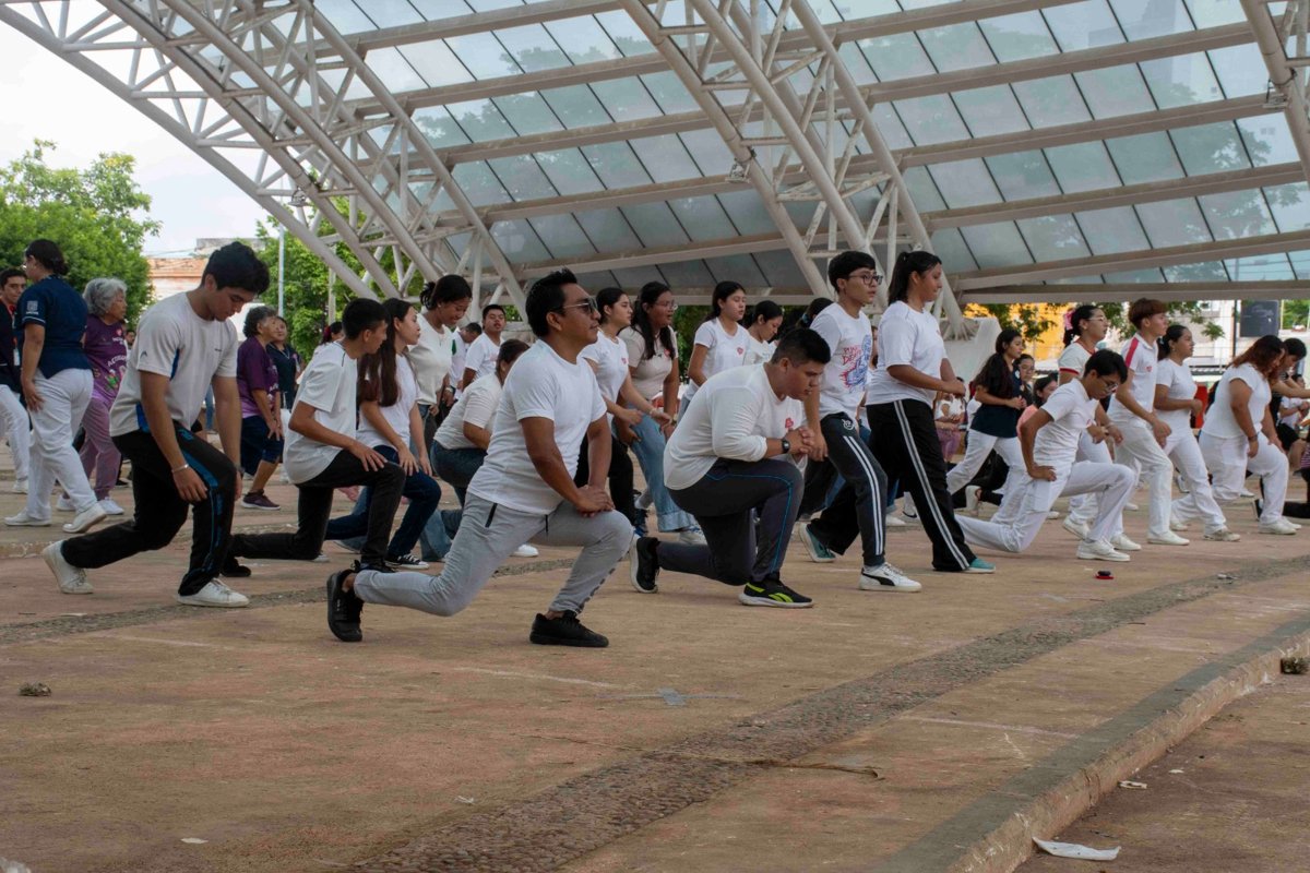 CONMEMORAN DÍA MUNDIAL DEL CORAZÓN CON ACTIVIDAD FÍSICA