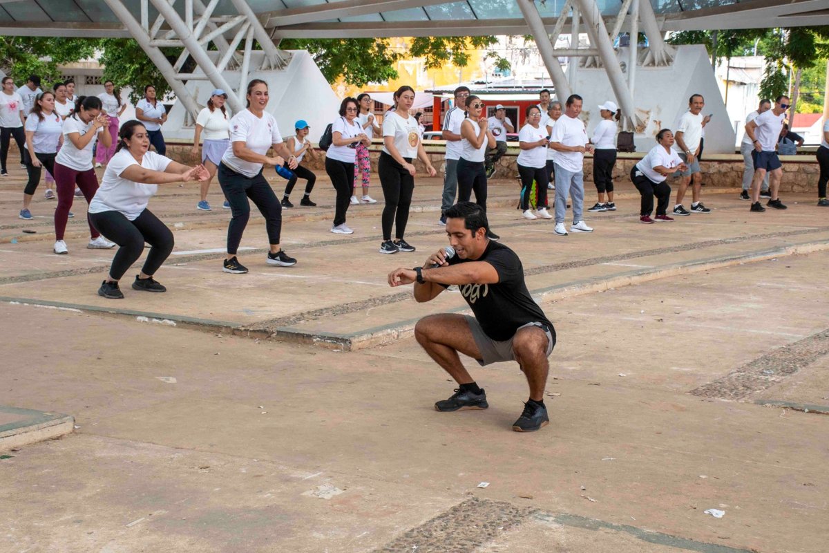 CONMEMORAN DÍA MUNDIAL DEL CORAZÓN CON ACTIVIDAD FÍSICA