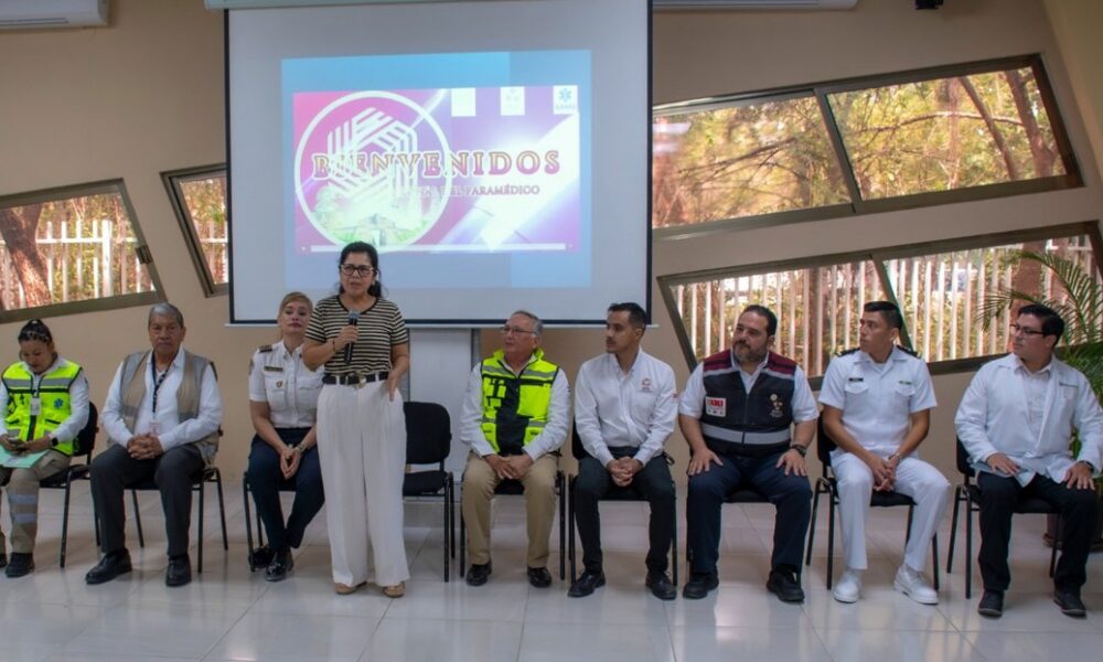 CONMEMORAN EL DÍA DEL PARAMÉDICO CON CAPACITACIONES