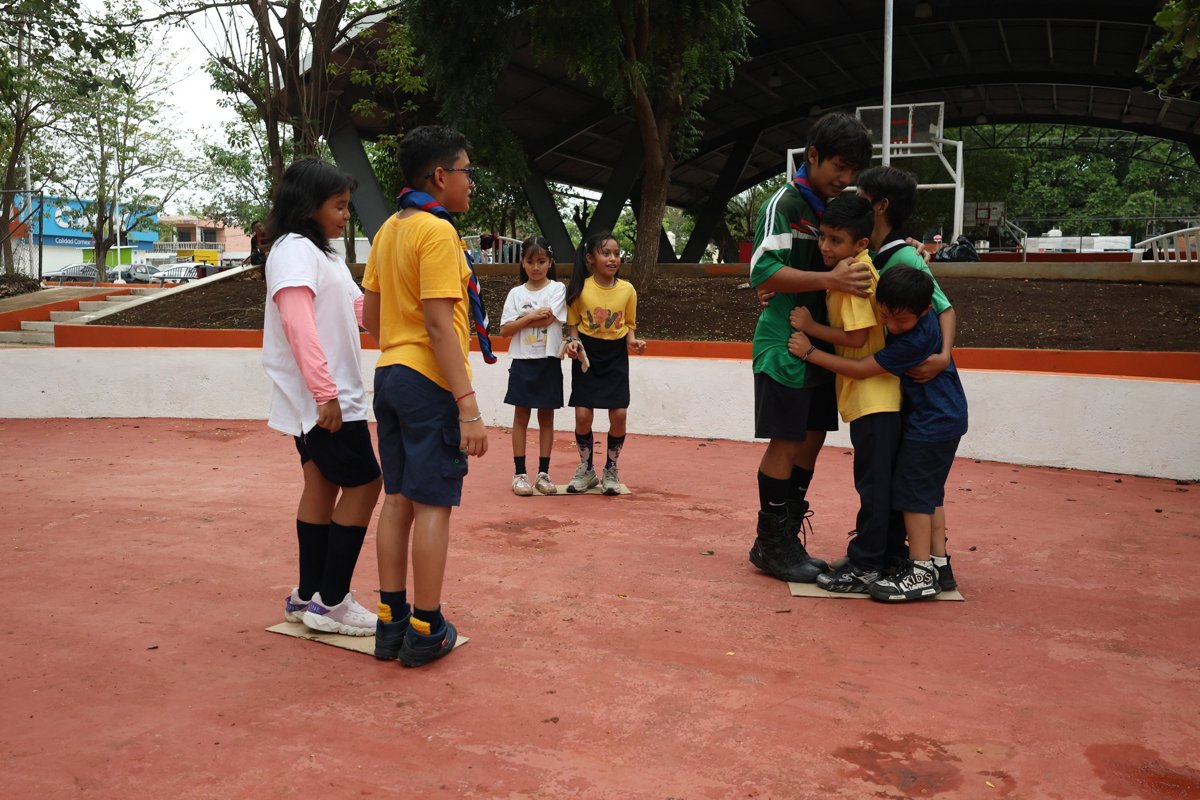 BIENESTAR VISITA A EQUIPOS INFANTILES PARTICIPANTES EN EL CONCURSO "EL BARRIO ES NUESTRO ¡A JUGAR!"