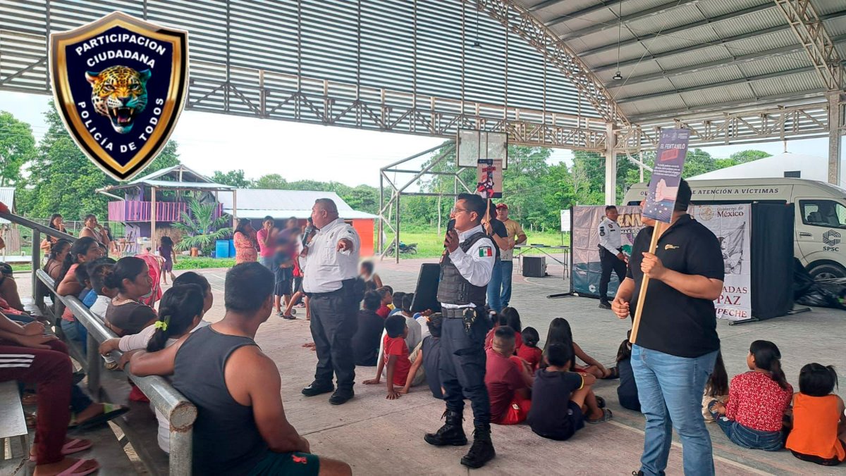 PROGRAMAS DE PREVENCIÓN Y SEGURIDAD DE LA SPSC LLEGAN HASTA CALAKMUL