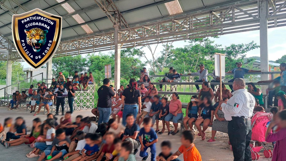 PROGRAMAS DE PREVENCIÓN Y SEGURIDAD DE LA SPSC LLEGAN HASTA CALAKMUL