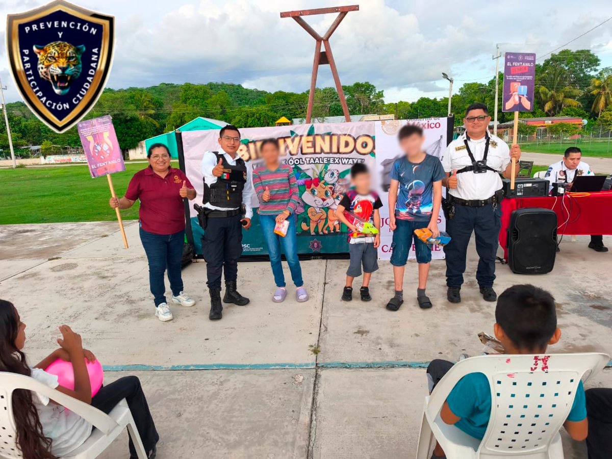 LA POLICÍA ESTATAL FORTALECE LA PREVENCIÓN EN LA COMUNIDAD DE EL ZAPOTE