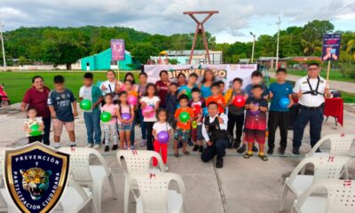 LA POLICÍA ESTATAL FORTALECE LA PREVENCIÓN EN LA COMUNIDAD DE EL ZAPOTE