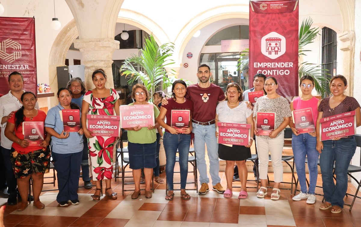BIENESTAR ENTREGA APOYOS A EMPRENDEDORES CAMPECHANOS