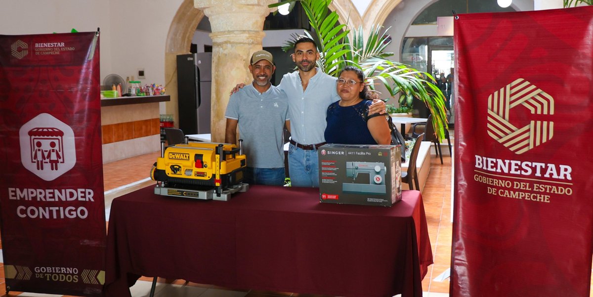 IMPULSA BIENESTAR EL EMPRENDIMIENTO LOCAL CON ENTREGA DE EQUIPAMIENTO