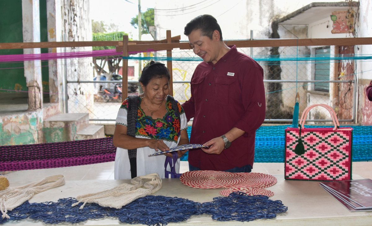 SECRETARÍA DE BIENESTAR IMPULSA EL TRABAJO ARTESANAL EN SAN ANTONIO SAHCABCHÉN