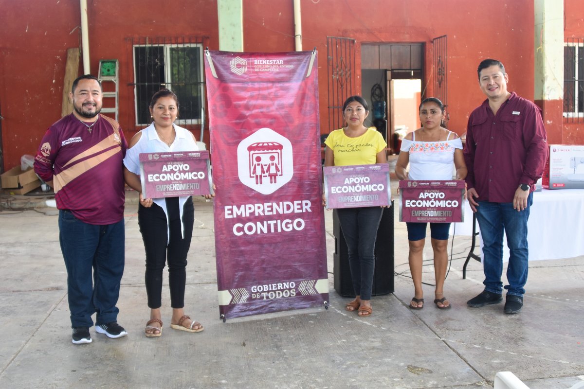 SECRETARÍA DE BIENESTAR IMPULSA A MUJERES DE BOLONCHÉN DE REJÓN CON EL PROYECTO EMPRENDER CONTIGO
