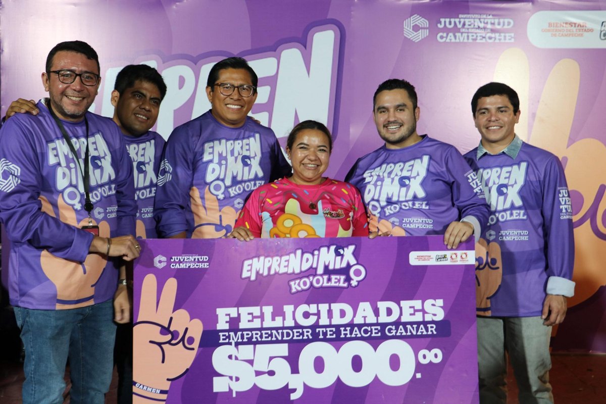 REALIZA INJUCAM CON ÉXITO EL EMPRENDIMIX KO’OLEL EN CARMEN