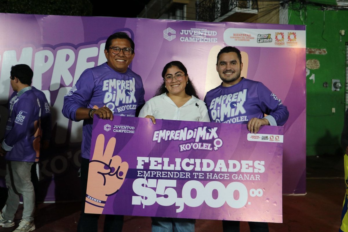 REALIZA INJUCAM CON ÉXITO EL EMPRENDIMIX KO’OLEL EN CARMEN