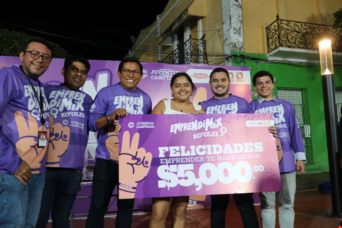 REALIZA INJUCAM CON ÉXITO EL EMPRENDIMIX KO’OLEL EN CARMEN