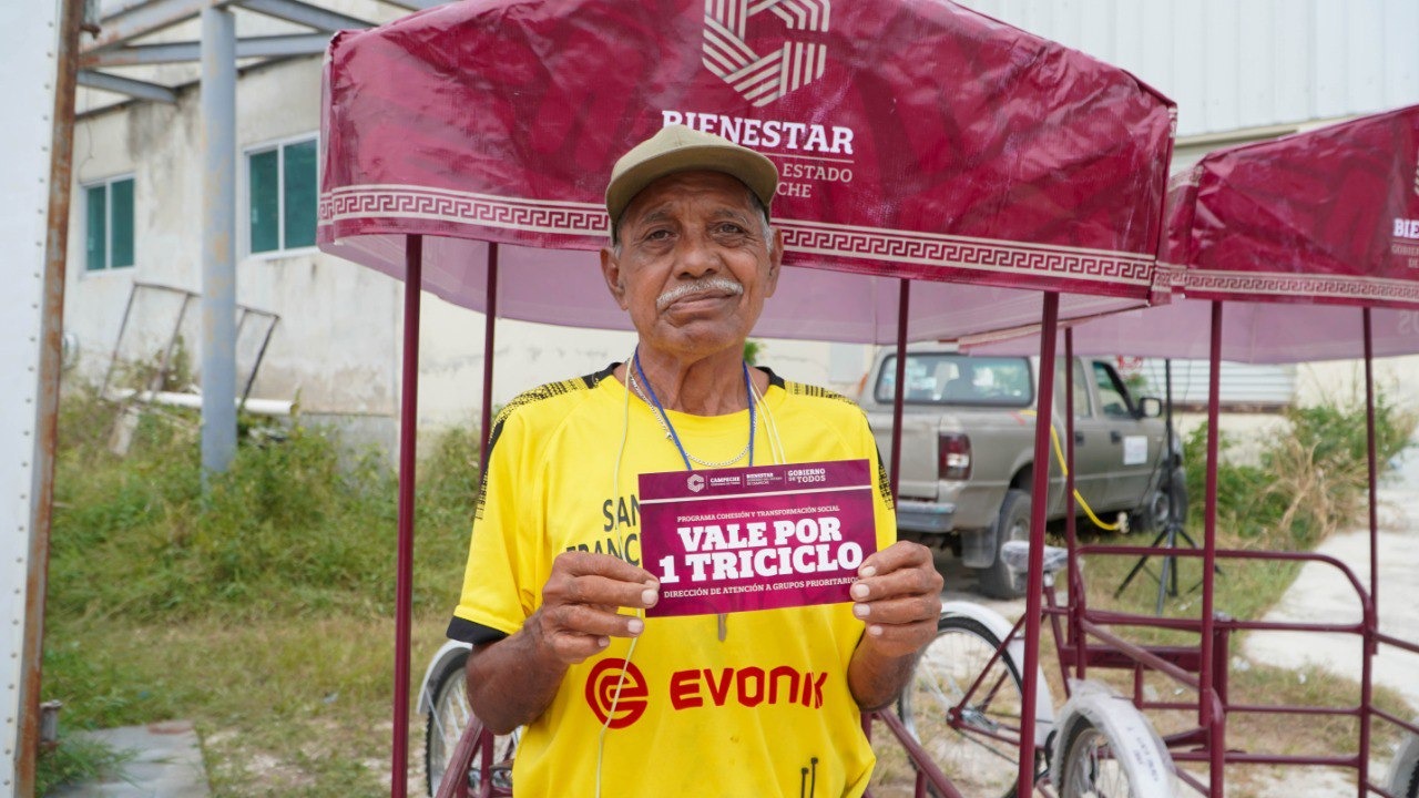 BIENESTAR ENTREGA APOYOS A EMPRENDEDORES DEL MUNICIPIO DE CAMPECHE