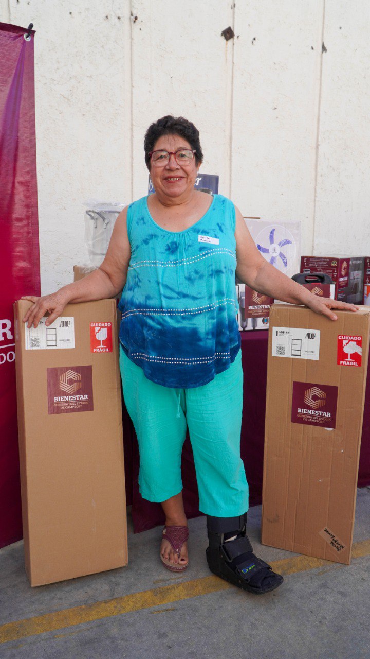BIENESTAR RESPALDA A FAMILIAS DE CAMPECHE, CHAMPOTÓN, HECELCHAKÁN Y HOPELCHÉN