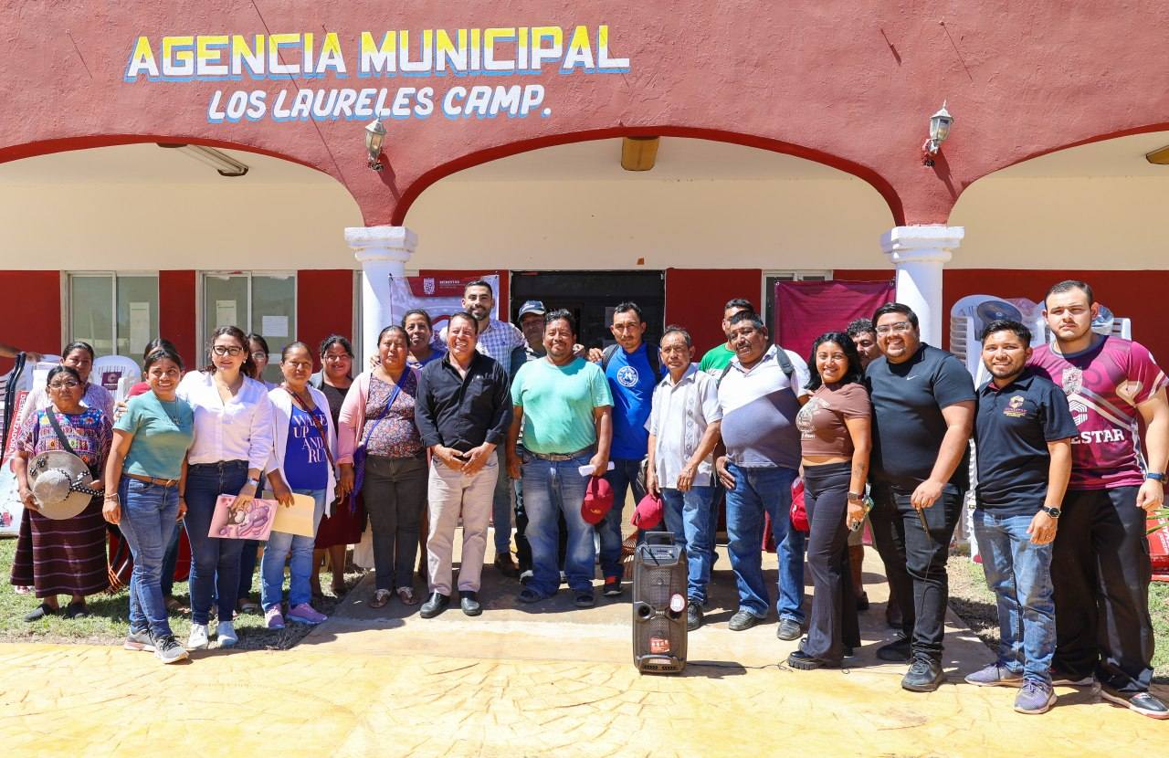 COMISARÍAS MUNICIPALES DE CAMPECHE RECIBEN APOYOS