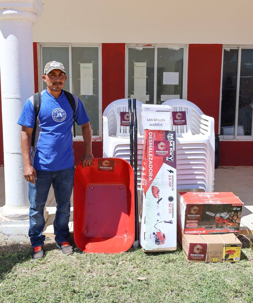 COMISARÍAS MUNICIPALES DE CAMPECHE RECIBEN APOYOS