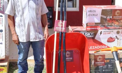 COMISARÍAS MUNICIPALES DE CAMPECHE RECIBEN APOYOS