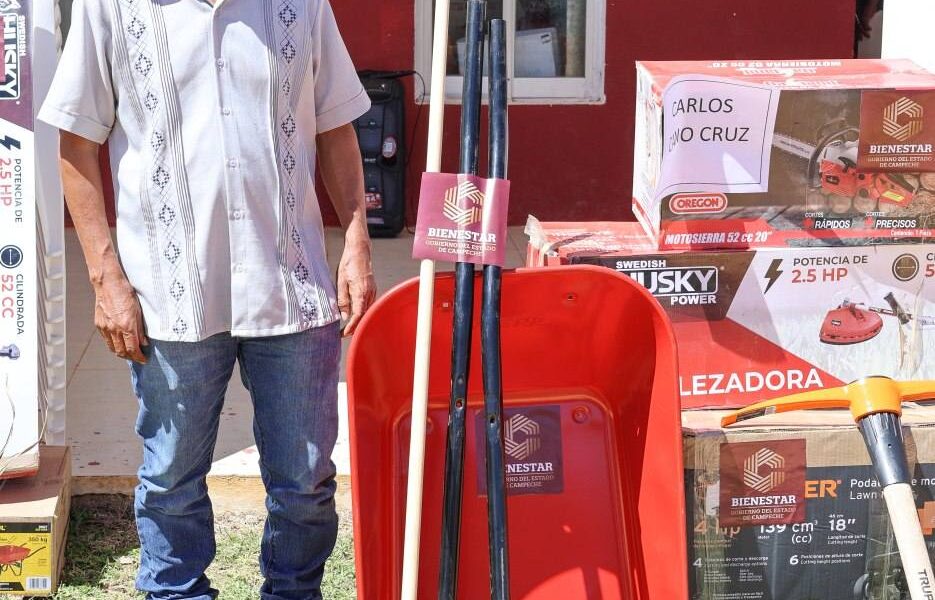 COMISARÍAS MUNICIPALES DE CAMPECHE RECIBEN APOYOS