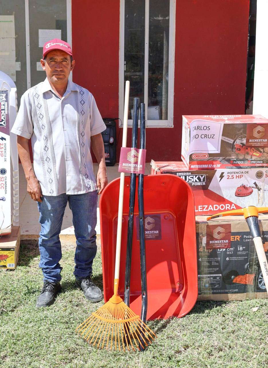 COMISARÍAS MUNICIPALES DE CAMPECHE RECIBEN APOYOS