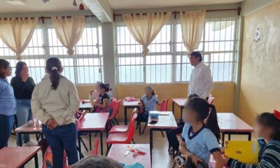 ENTREGA SEDUC MOBILIARIO ESCOLAR A LA PRIMARIA “MARÍA DEL CARMEN POBLACIONES” DE LERMA