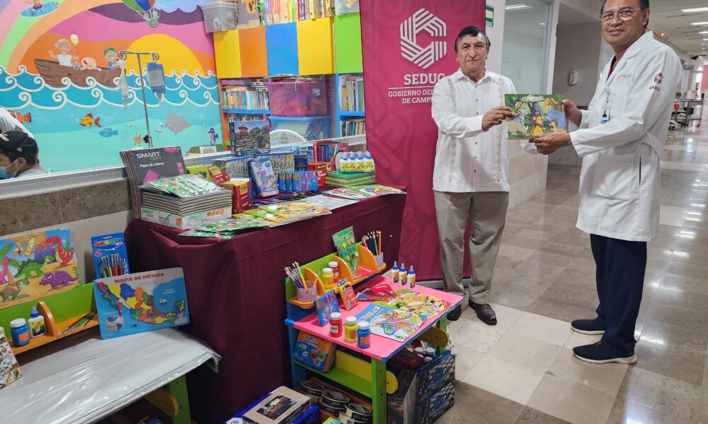 ENTREGA SEDUC MATERIAL EDUCATIVO A LA USAER HOSPITALES