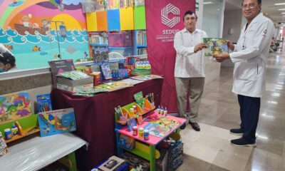 ENTREGA SEDUC MATERIAL EDUCATIVO A LA USAER HOSPITALES