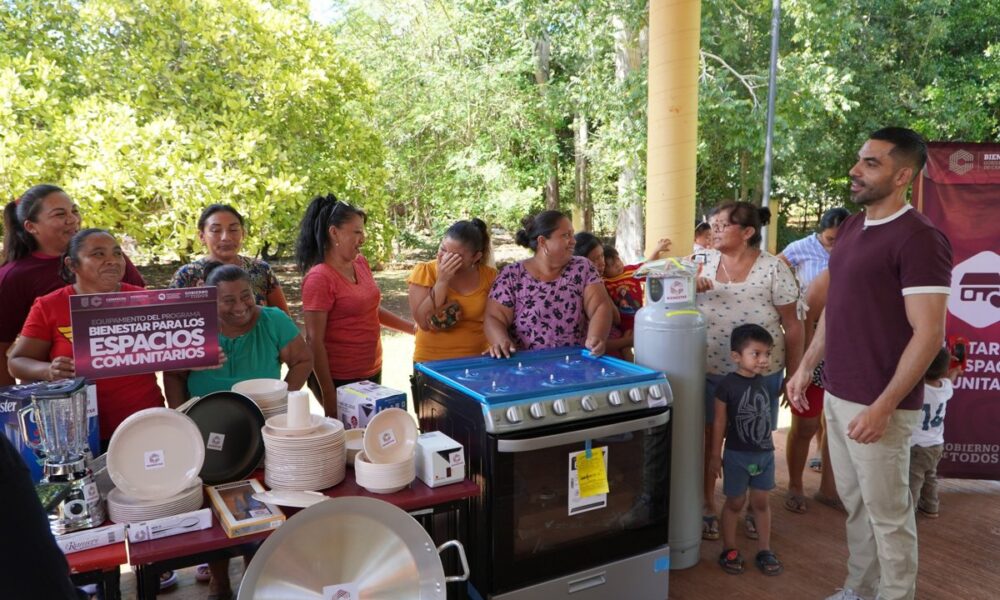 BIENESTAR PARA LOS ESPACIOS COMUNITARIOS LLEGA A KANKÍ