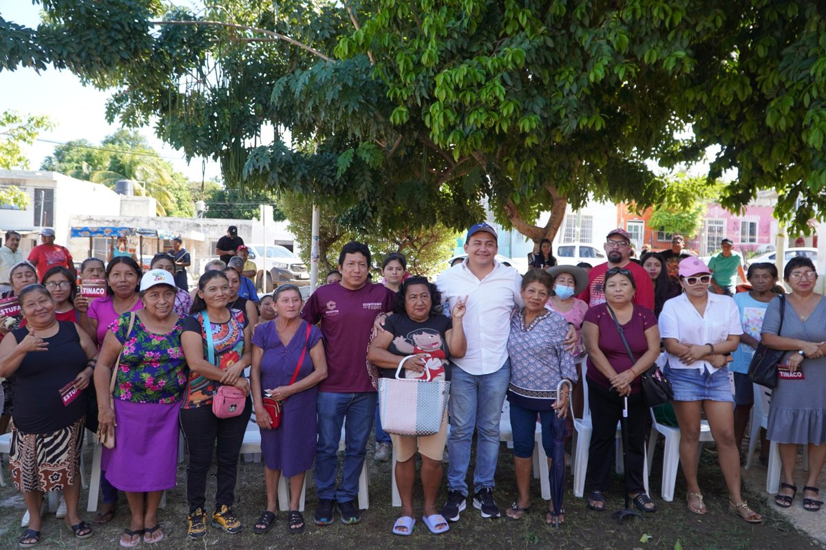 APOYOS DEL PROGRAMA HOGARES EN BIENESTAR FORTALECEN A FAMILIAS DE SAMULÁ