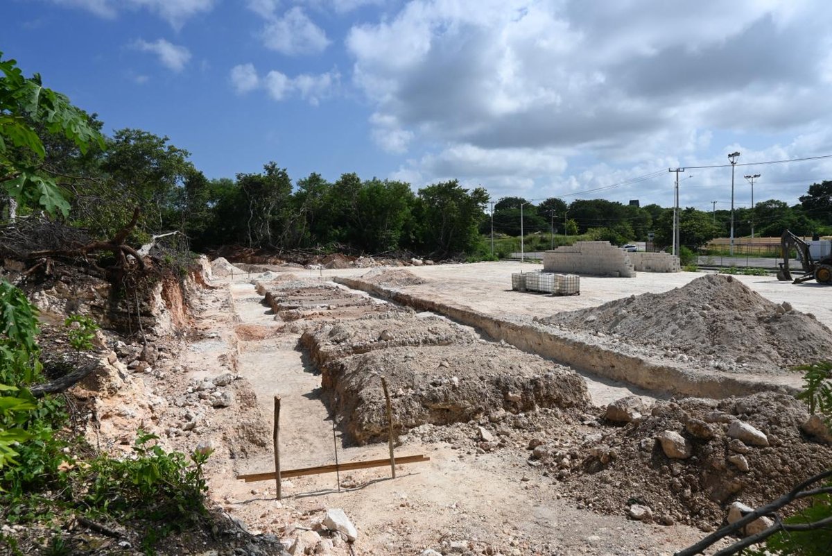 AVANZA LA CONSTRUCCIÓN DE LA ESCUELA DE RESTAURACIÓN DEL INSTITUTO CAMPECHANO