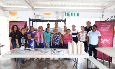 BIENESTAR FORTALECE ESPACIO DE ALIMENTACIÓN EN CHECUBUL, CARMEN