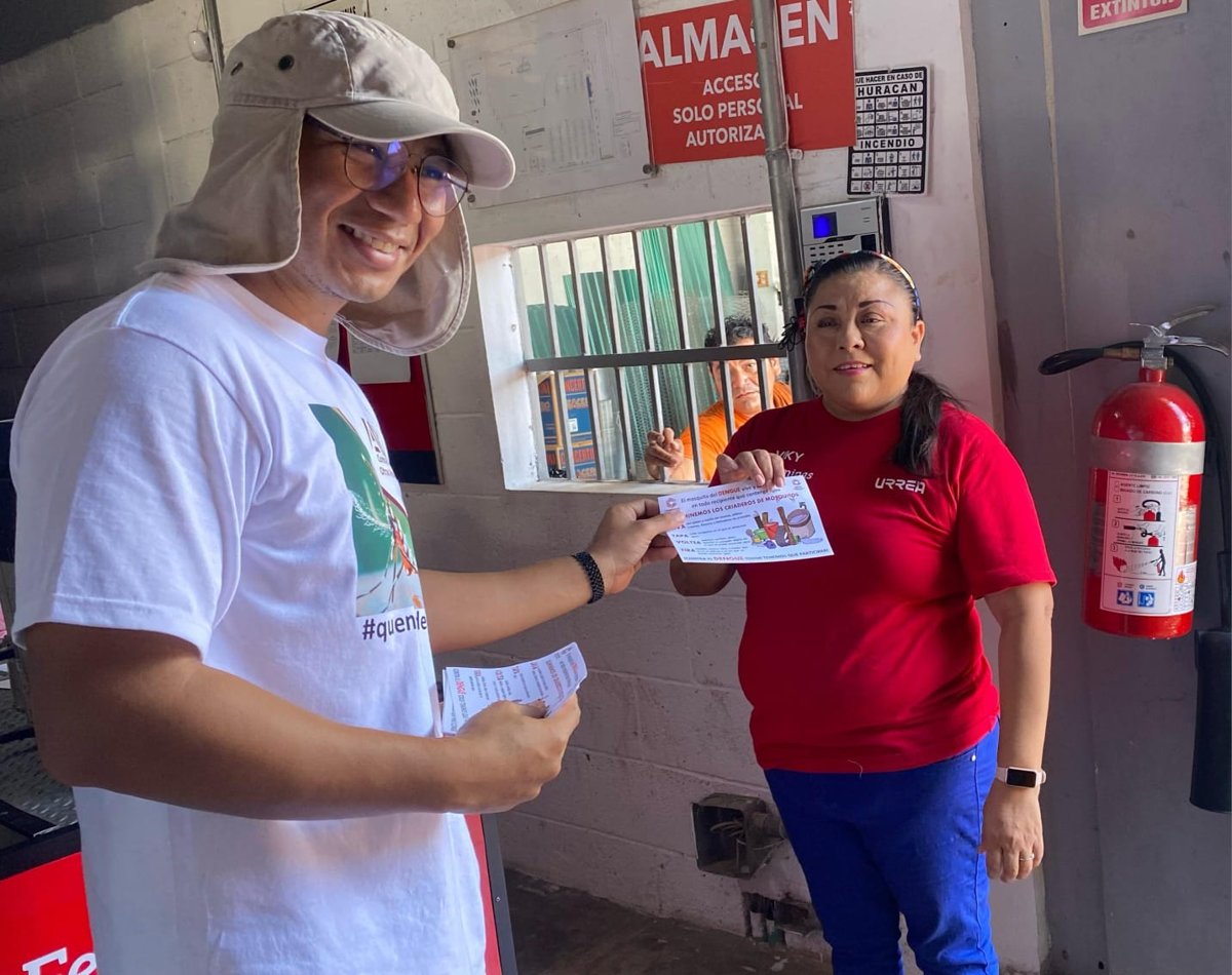 SUMAN ESFUERZOS EN ESTRATEGIA NACIONAL CONTRA EL DENGUE