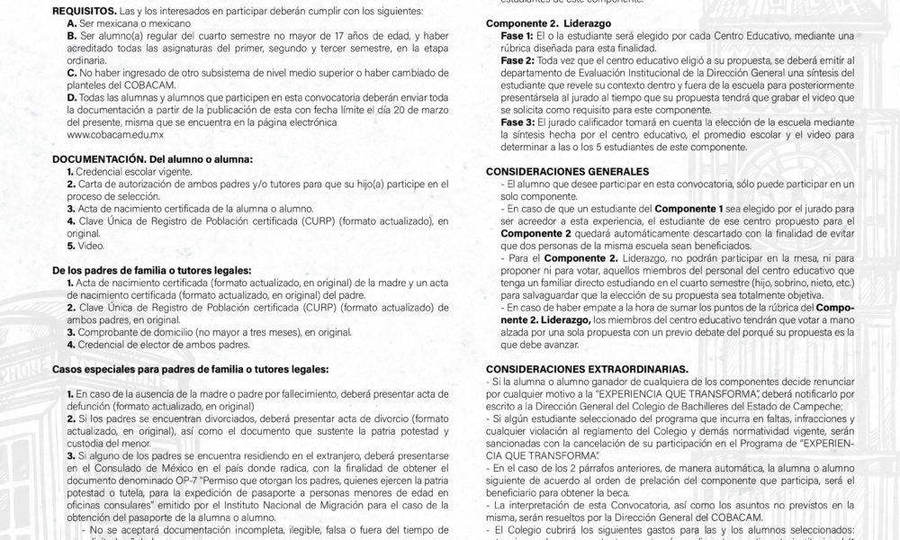 COBACAM LLEVARÁ A ESTUDIANTES A REINO UNIDO