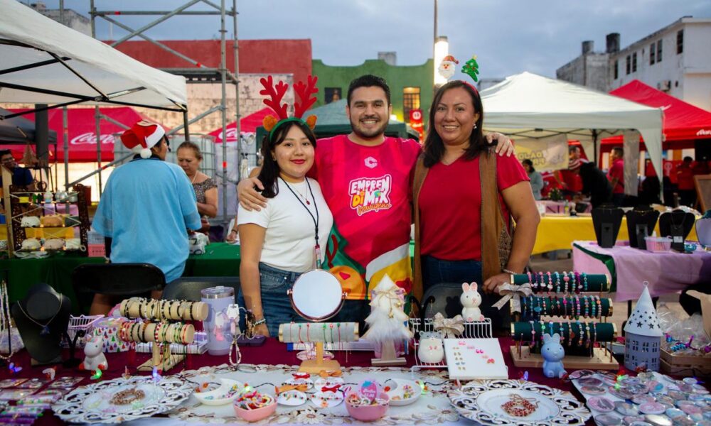 TODO UN ÉXITO EL EMPRENDIMIX NAVIDEÑO