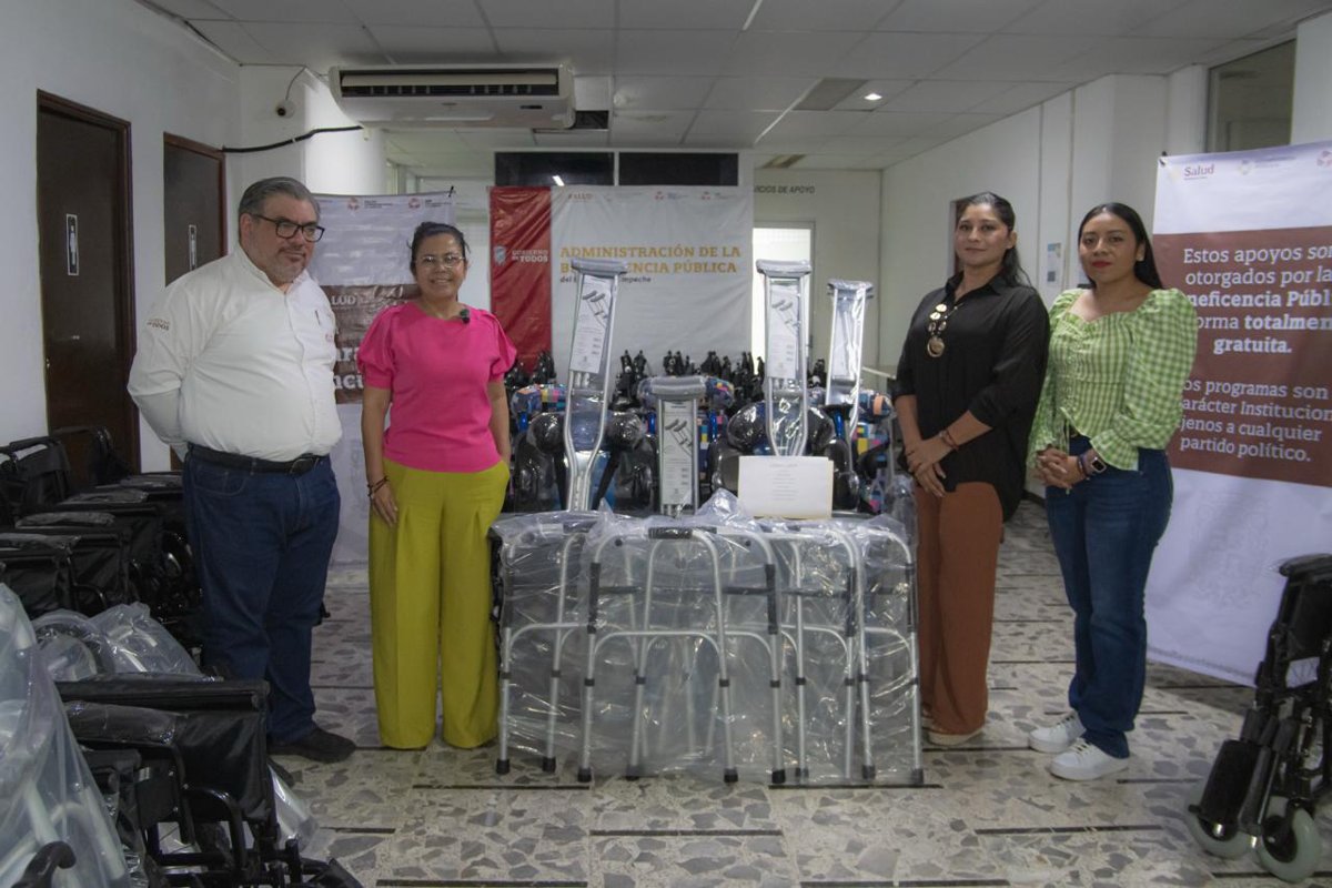 CONTINÚA ENTREGA DE APARATOS FUNCIONALES A MUNICIPIOS