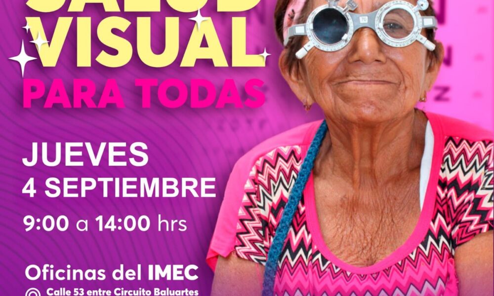 IMEC CONTINÚA CON LA CAMPAÑA “SALUD VISUAL PARA TODAS”