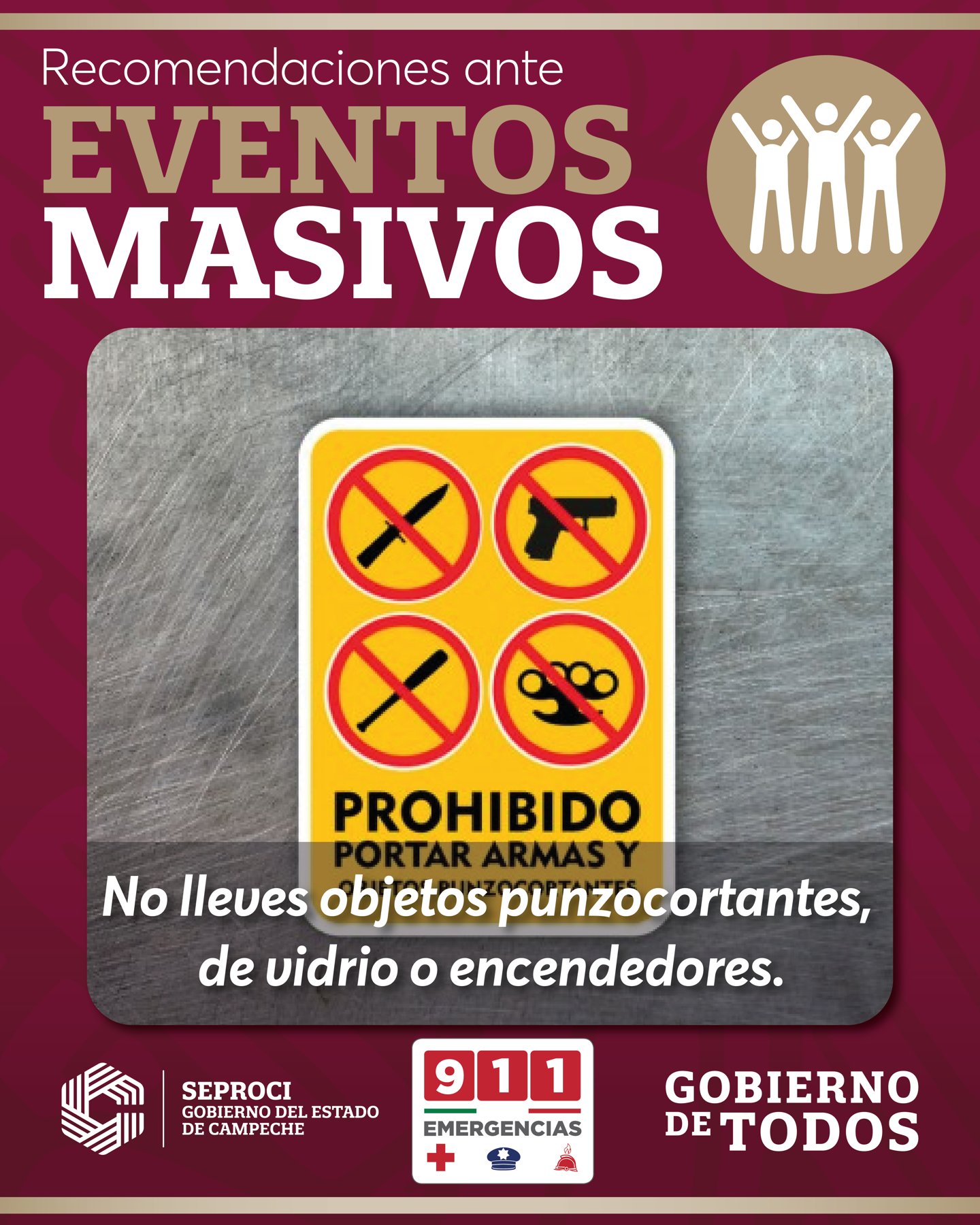 RECOMENDACIONES PARA LA ASISTENCIA A EVENTOS MASIVOS O ACTIVIDADES CARNESTOLENDAS