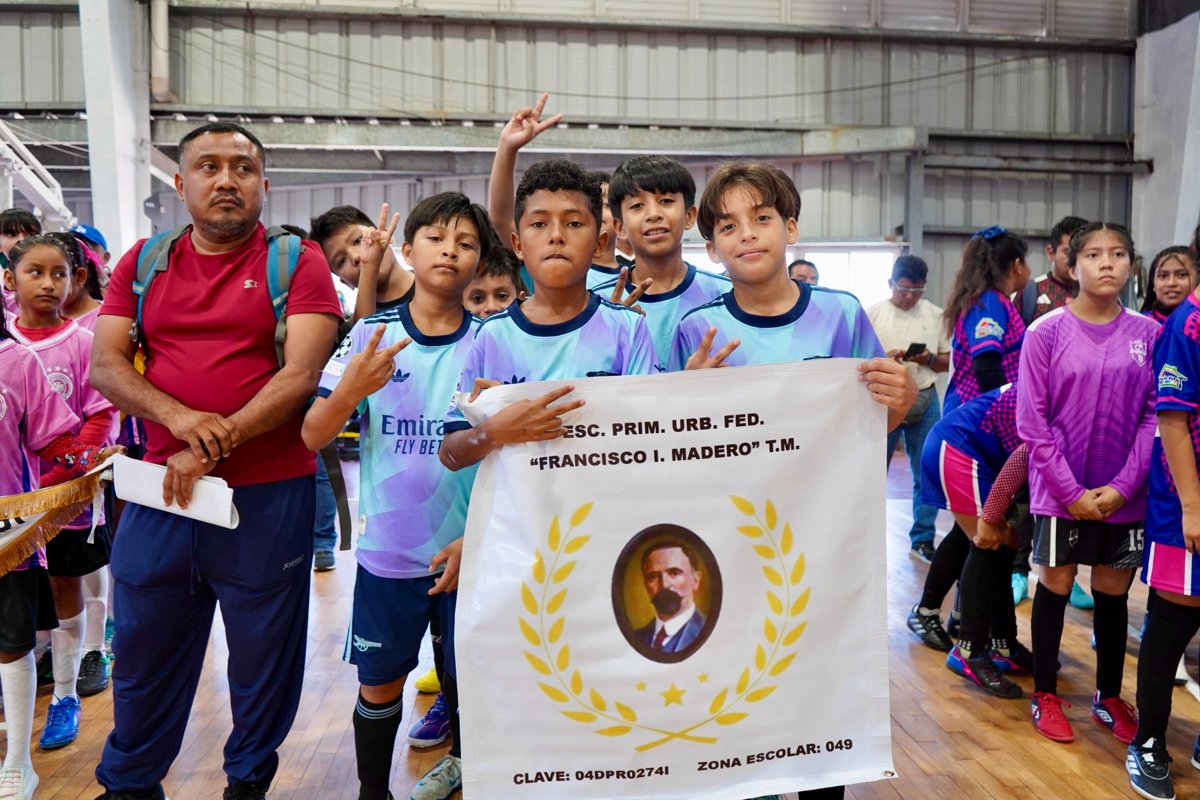 ALUMNOS DE CIUDAD DEL SOL, CHAMPOTÓN Y DEL MUNICIPIO DE CAMPECHE, REPRESENTARÁN AL ESTADO EN FINAL NACIONAL DEL TORNEO FOOTBALL FOR SCHOOLS ORGANIZADO POR LA FIFA