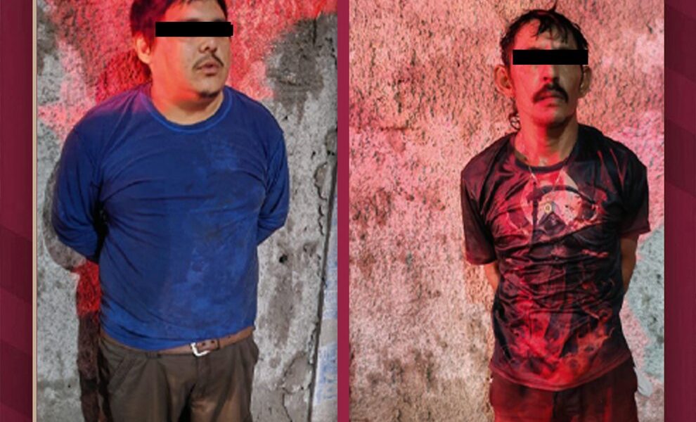 POLICÍA ESTATAL DETIENE A DOS PERSONAS POR ROBO A NEGOCIO EN CIUDAD DEL CARMEN