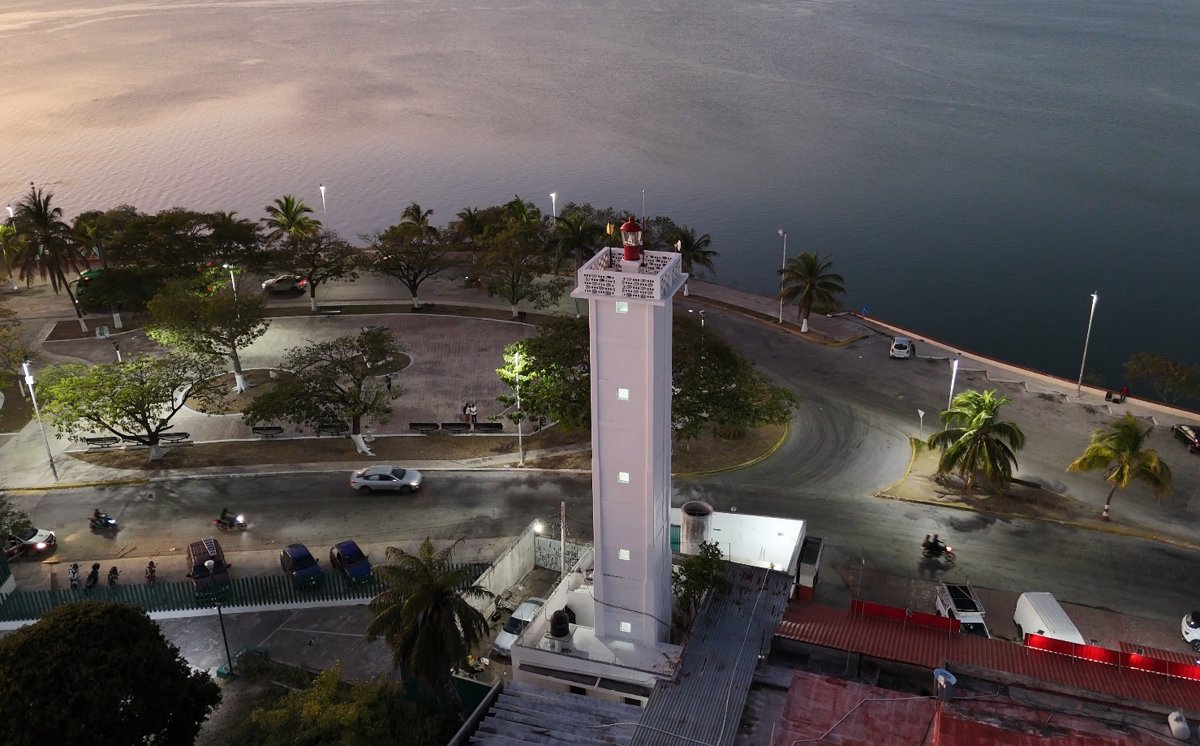 APICAM MODERNIZA ILUMINACIÓN Y TRABAJOS COMPLEMENTARIOS DEL FARO DE CHAMPOTÓN