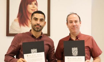 FIRMAN CONVENIO BIENESTAR E INFOCAM PARA FORTALECER GEORREFERENCIACIÓN DE APOYOS