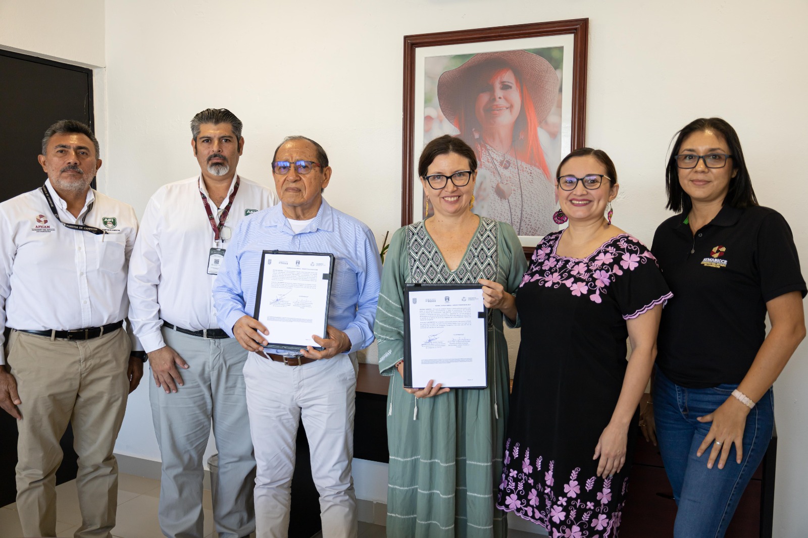 APICAM FIRMA CON SEMABICCE CONVENIO DE COLABORACIÓN EN MATERIA DE CONSERVACIÓN, USO SUSTENTABLE DE RECURSOS NATURALES Y EFICACIA ENERGÉTICA
