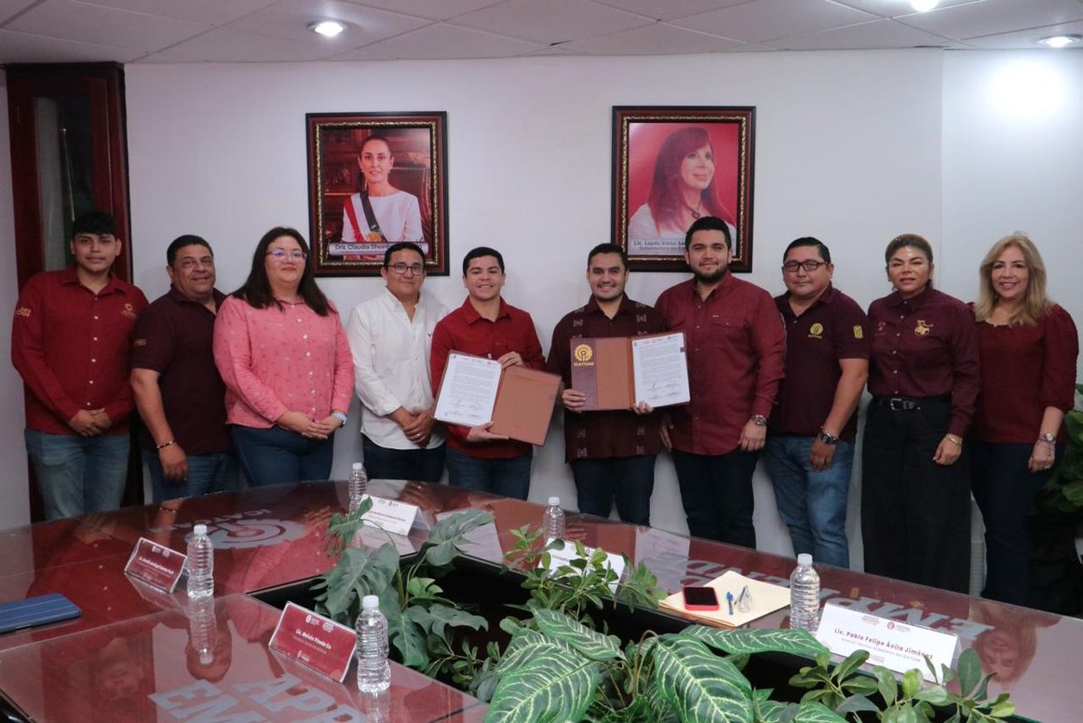 INJUCAM E ICATCAM SUMAN ESFUERZOS POR LAS JUVENTUDES DE CAMPECHE