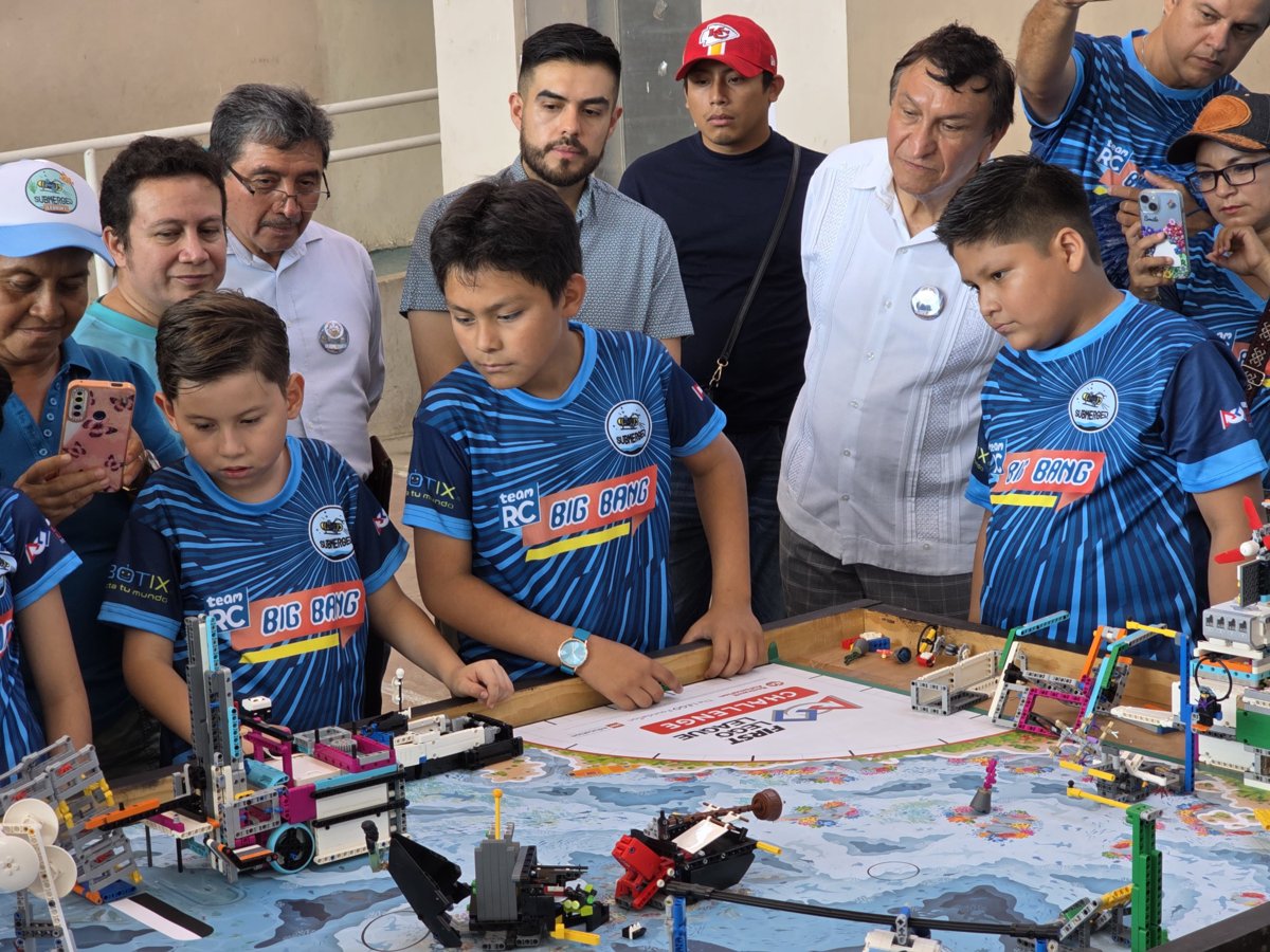 CAMPECHE, SEDE DE EVENTO REGIONAL DE FIRST LEGO LEAGUE