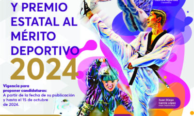 INDECAM LANZA LA CONVOCATORIA PARA EL PREMIO ESTATAL DEL DEPORTE Y MÉRITO DEPORTIVO 2024