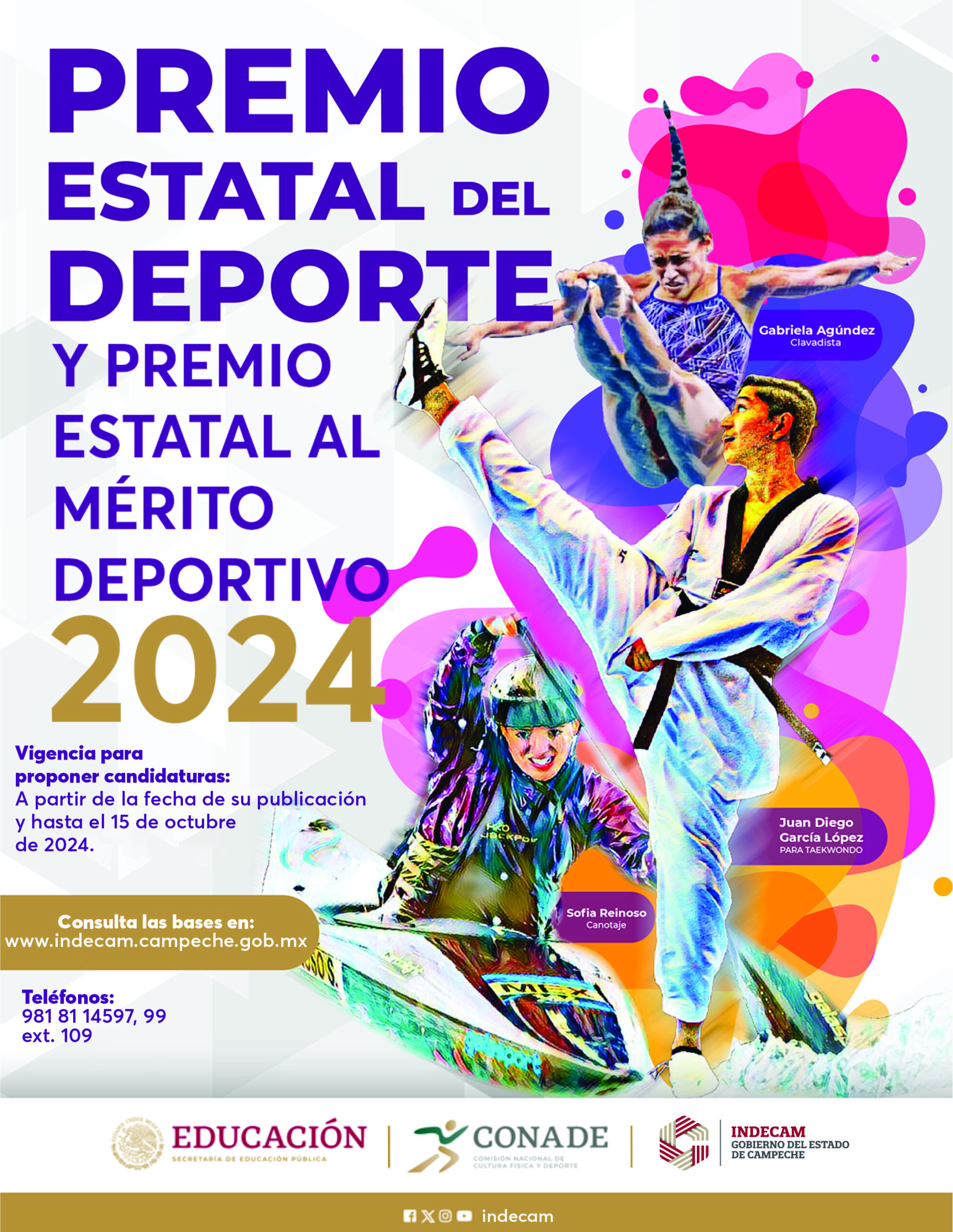 LANZAN CONVOCATORIAS PARA EL PED Y EL MÉRITO DEPORTIVO 2024