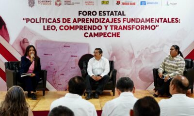 ORGANIZAN FORO ESTATAL DE LA POLÍTICA DE APRENDIZAJES FUNDAMENTALES “LEO, COMPRENDO Y TRANSFORMO”