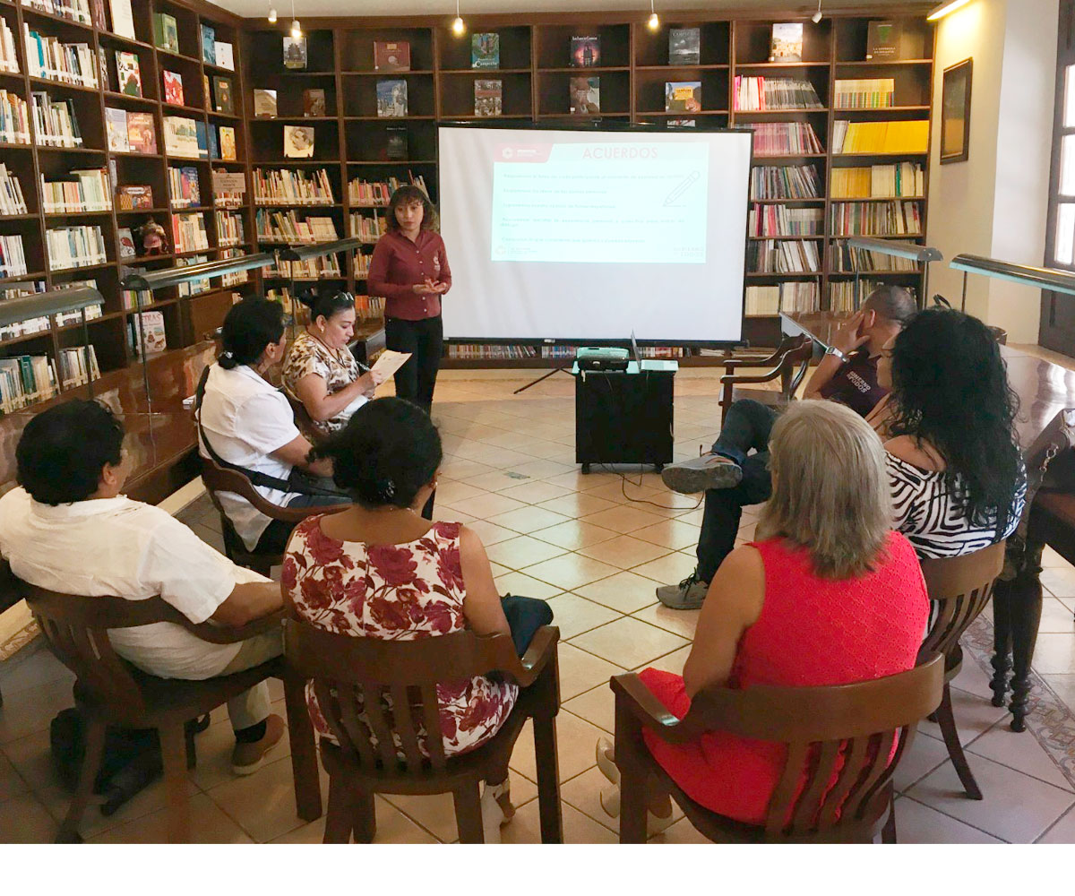 CAPACITAN A PERSONAL DE BIBLIOTECAS DE CAMPECHE EN PERSPECTIVA DE NIÑEZ Y ADOLESCENCIA
