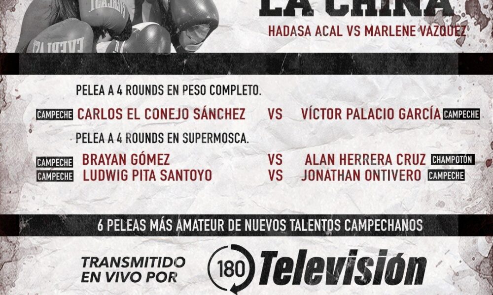 GRAN FUNCIÓN DE BOX POR EL CAMPEONATO DEL SURESTE EN PESO WELTER