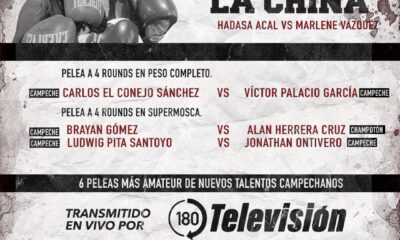 GRAN FUNCIÓN DE BOX POR EL CAMPEONATO DEL SURESTE EN PESO WELTER