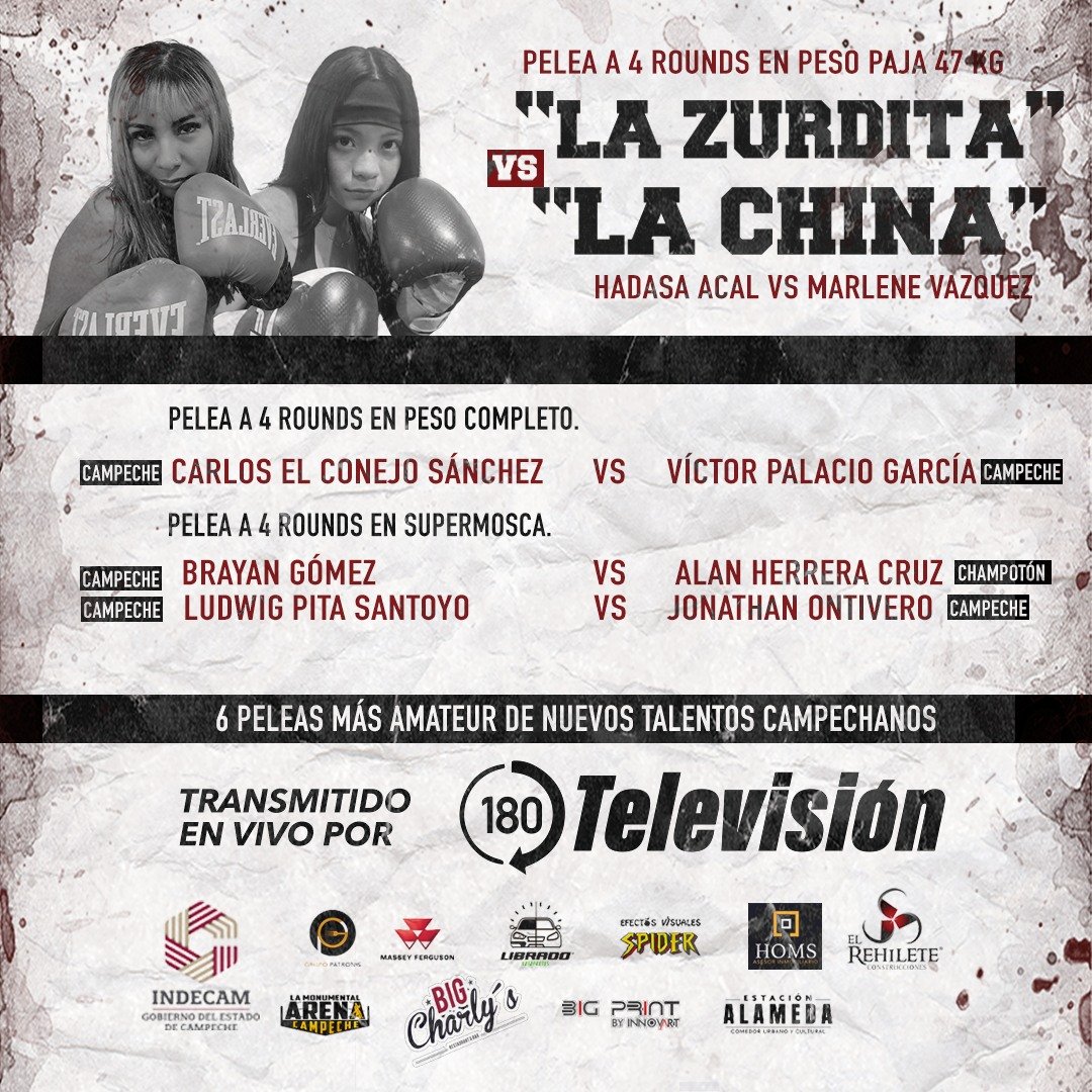 GRAN FUNCIÓN DE BOX POR EL CAMPEONATO DEL SURESTE EN PESO WELTER