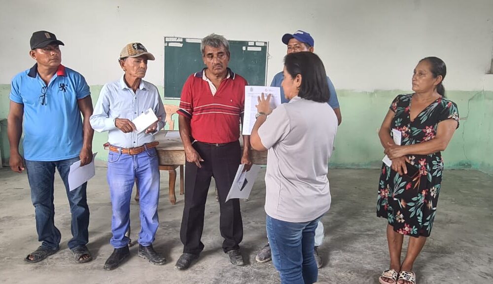 CAPACITACION EN MATERIA DE CONTRALORÍA SOCIAL A BENEFIARIOS DE PROAGUA